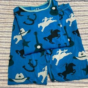 Kickee Pants Cowboy Print Pajamas